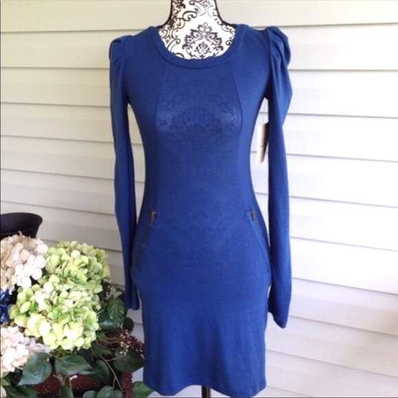 Derek Heart Dresses & Skirts - BNWT Teal Derek Heart Fitted Midi Dress